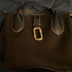 Marc Jacobs “The Reporter” canvas Sachel